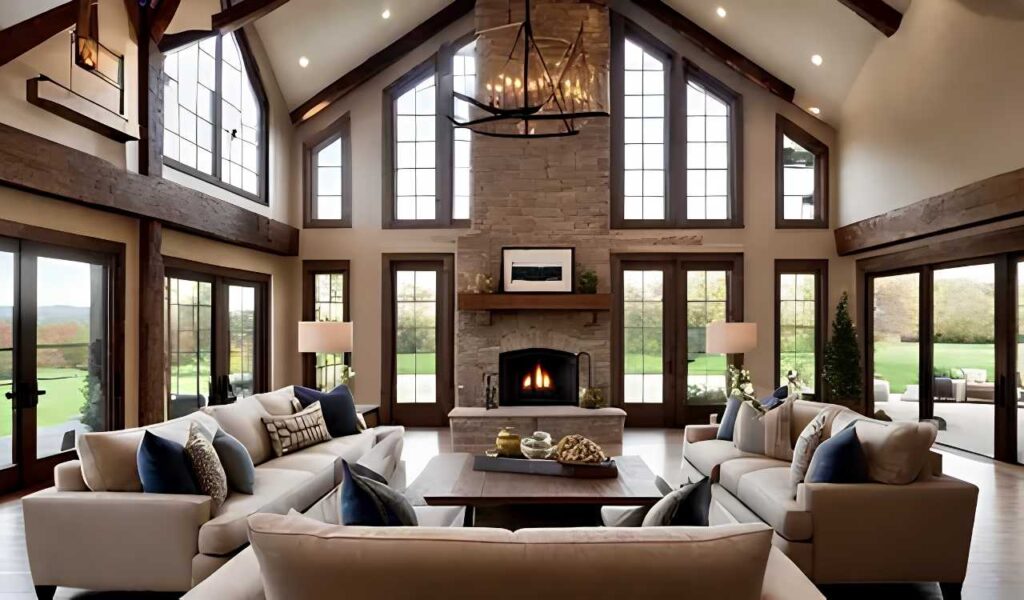 Small ranch style living room decorating ideas that maximize natural light and create an open feel