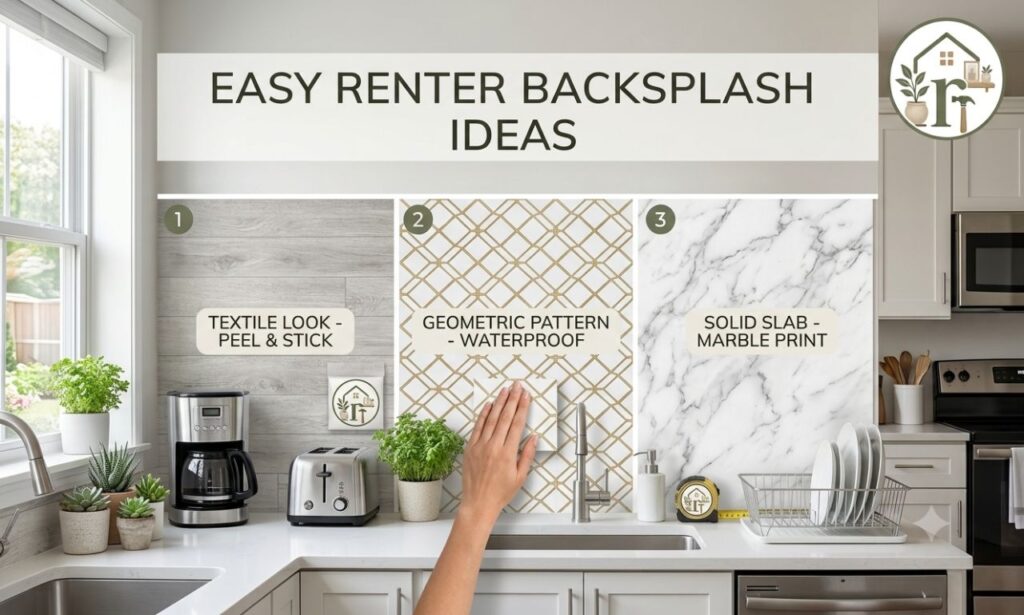 Renter Friendly Backsplash Ideas for Apartments