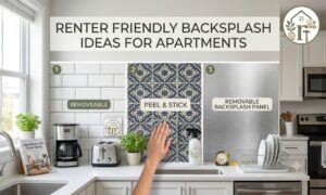 Renter Friendly Backsplash Ideas for Apartments