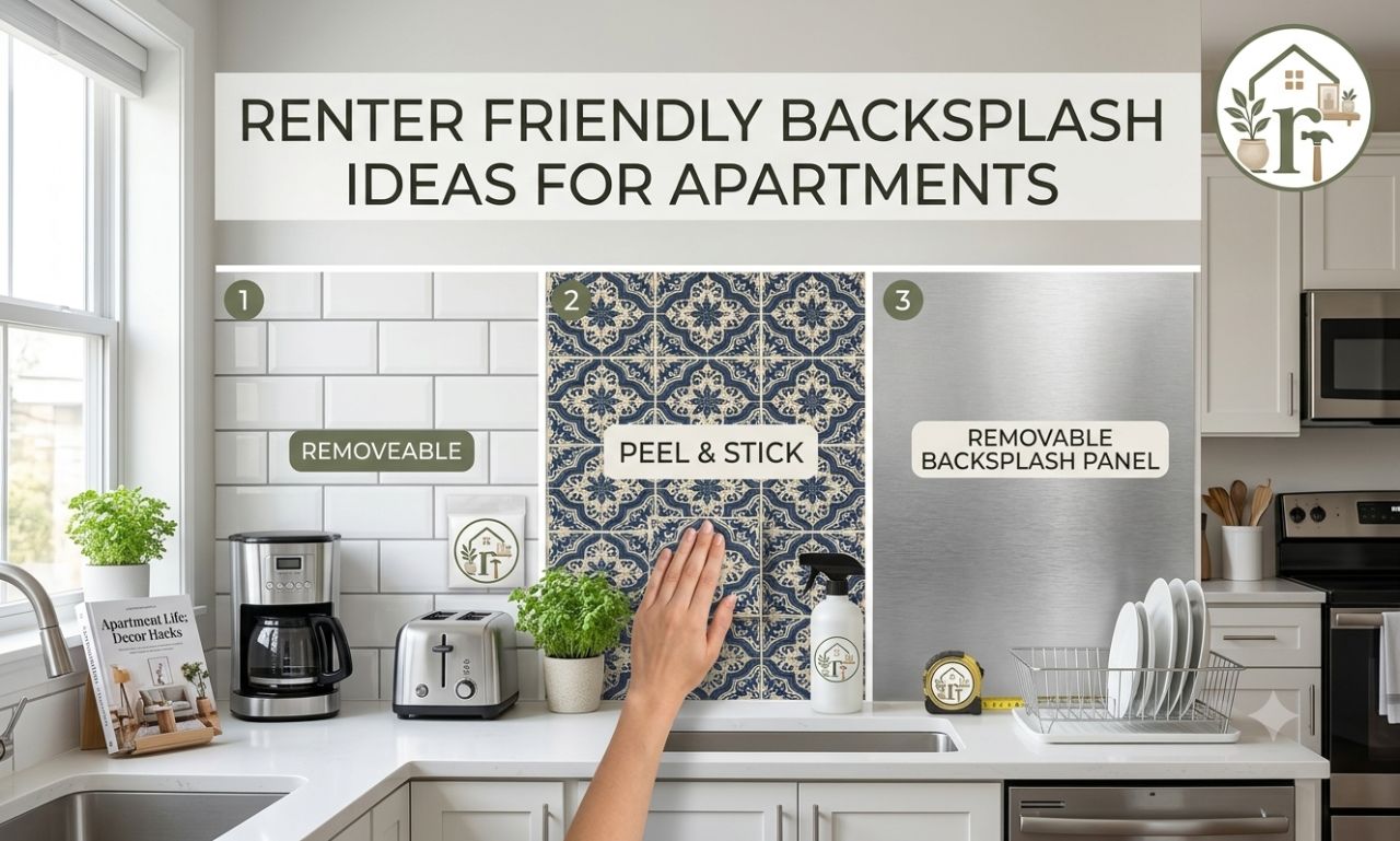 Renter Friendly Backsplash Ideas for Apartments